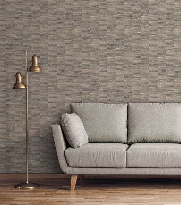 Purchase 2900-24900 Brewster Wallpaper, Hugo Light Brown Faux Wood - Medley1