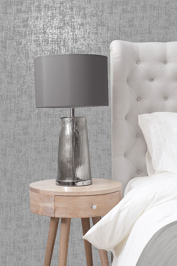 Purchase 2900-42535 Brewster Wallpaper, Asher Silver Distressed - Medley1