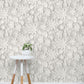 Purchase 2900-42554 Brewster Wallpaper, Dacre White Floral - Medley1