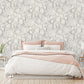 Purchase 2900-42554 Brewster Wallpaper, Dacre White Floral - Medley12
