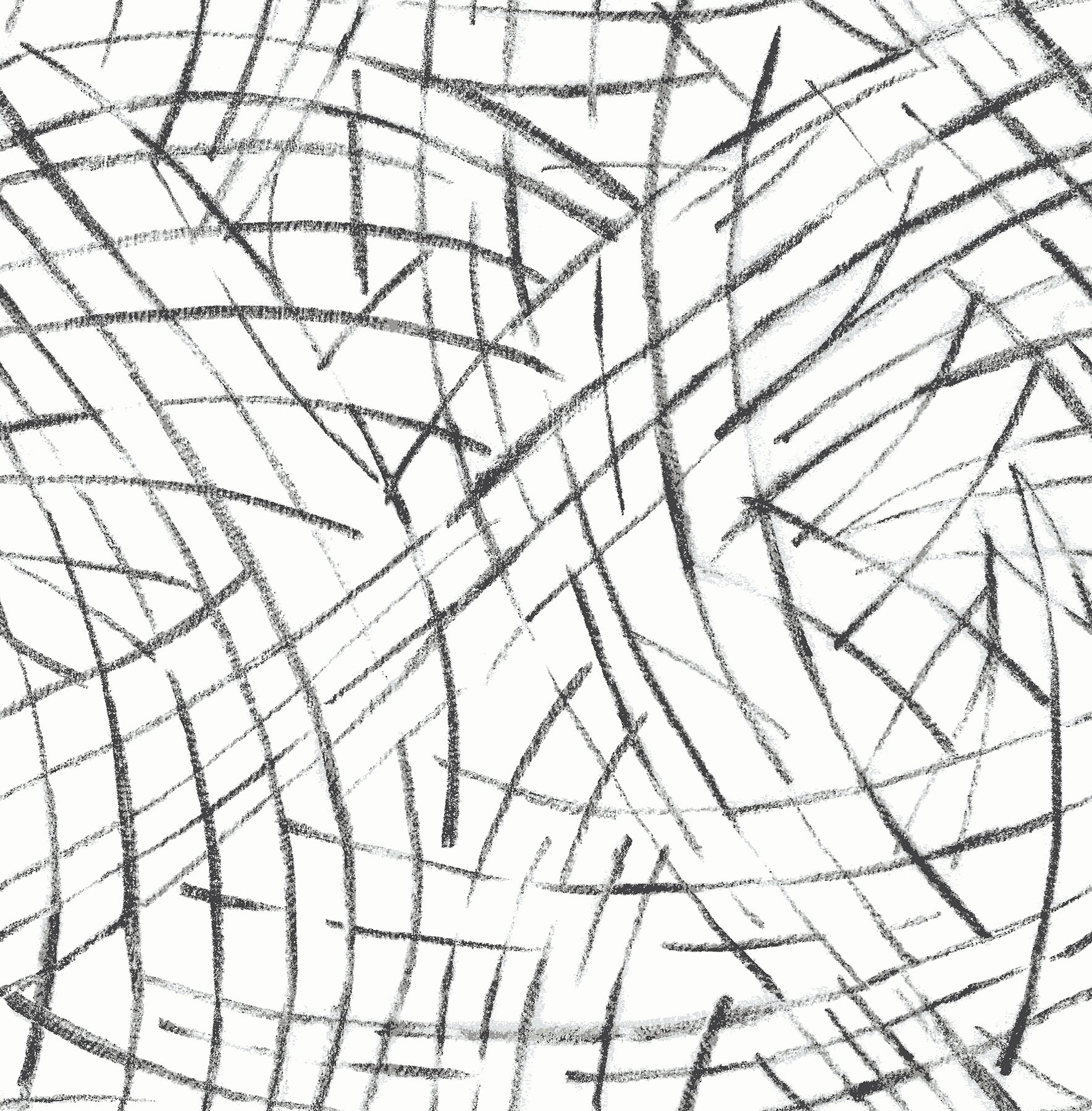 Purchase 2902-25506 Theory,  Willy Nilly Black Brushstrokes Wallpaper by A Street Prints
