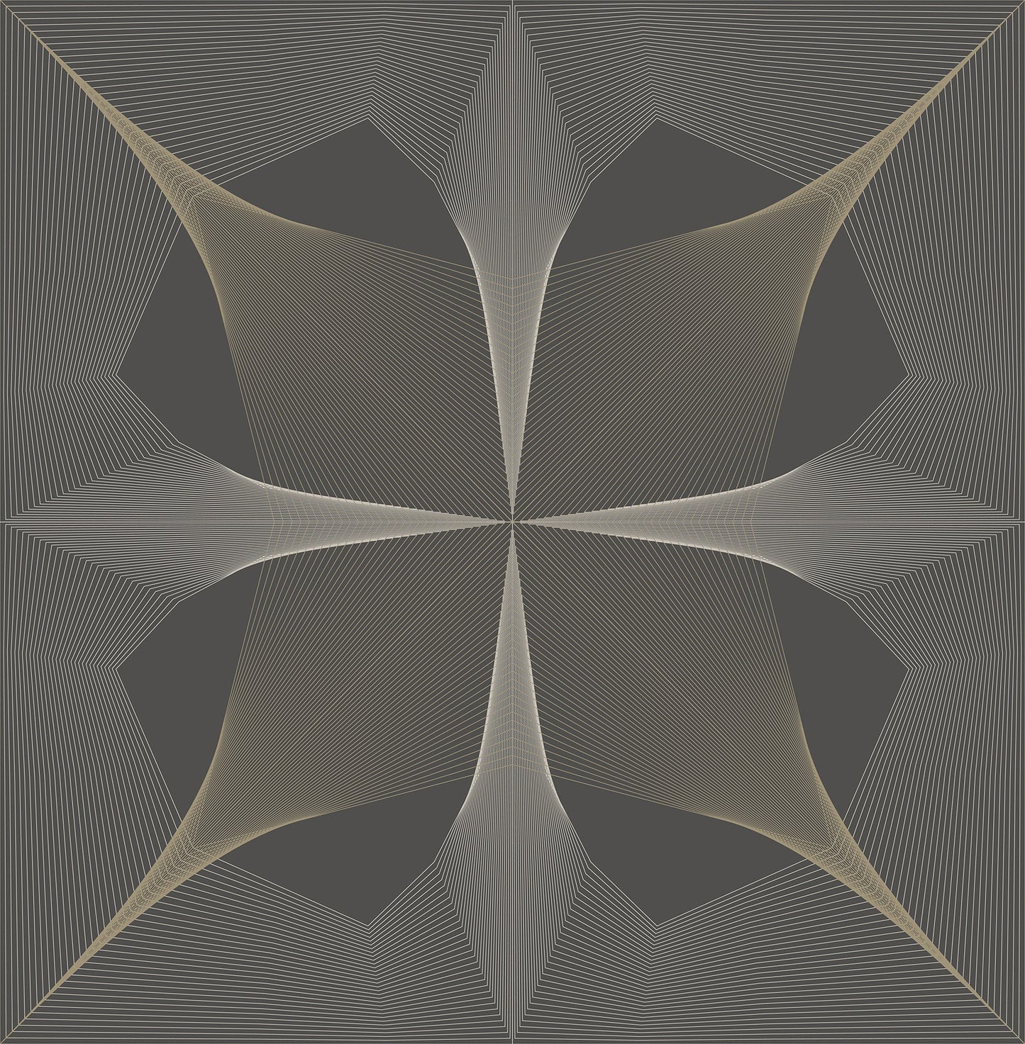 Purchase 2902-25525 Theory,  Radius Dark Brown Geometric Wallpaper by A Street Prints