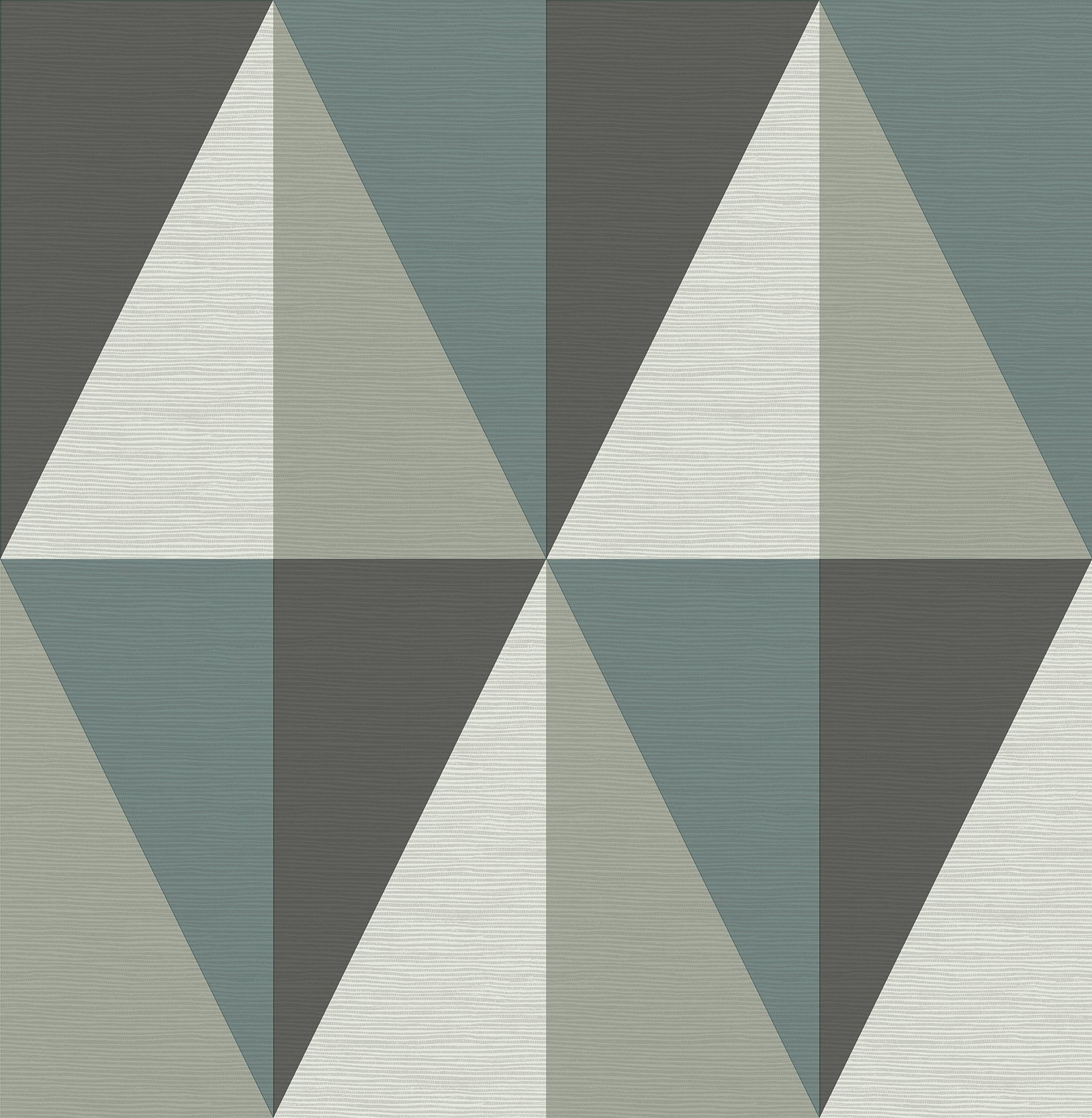 Purchase 2902-25539 Theory,  Aspect Teal Geometric Faux Grasscloth Wallpaper by A Street Prints