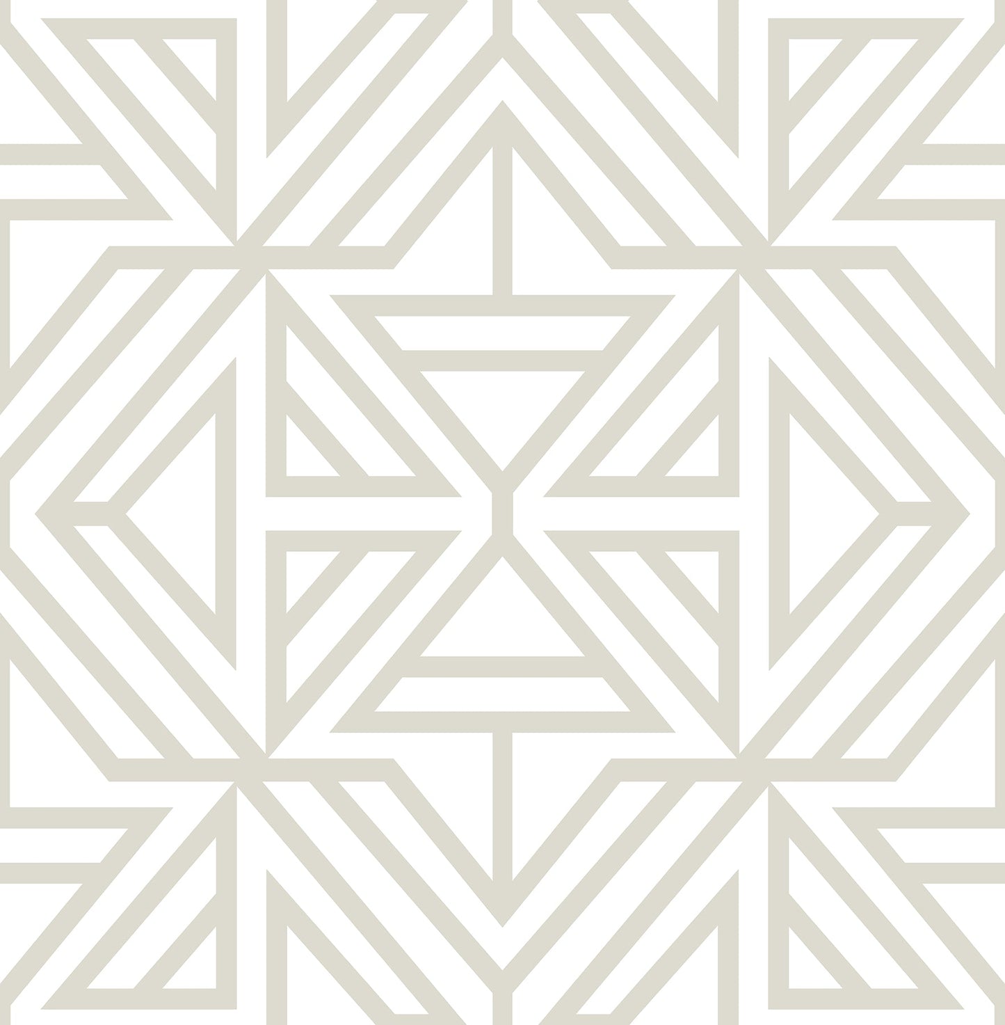 Purchase 2902-25554 Theory,  Helios Bone Geometric Wallpaper by A Street Prints