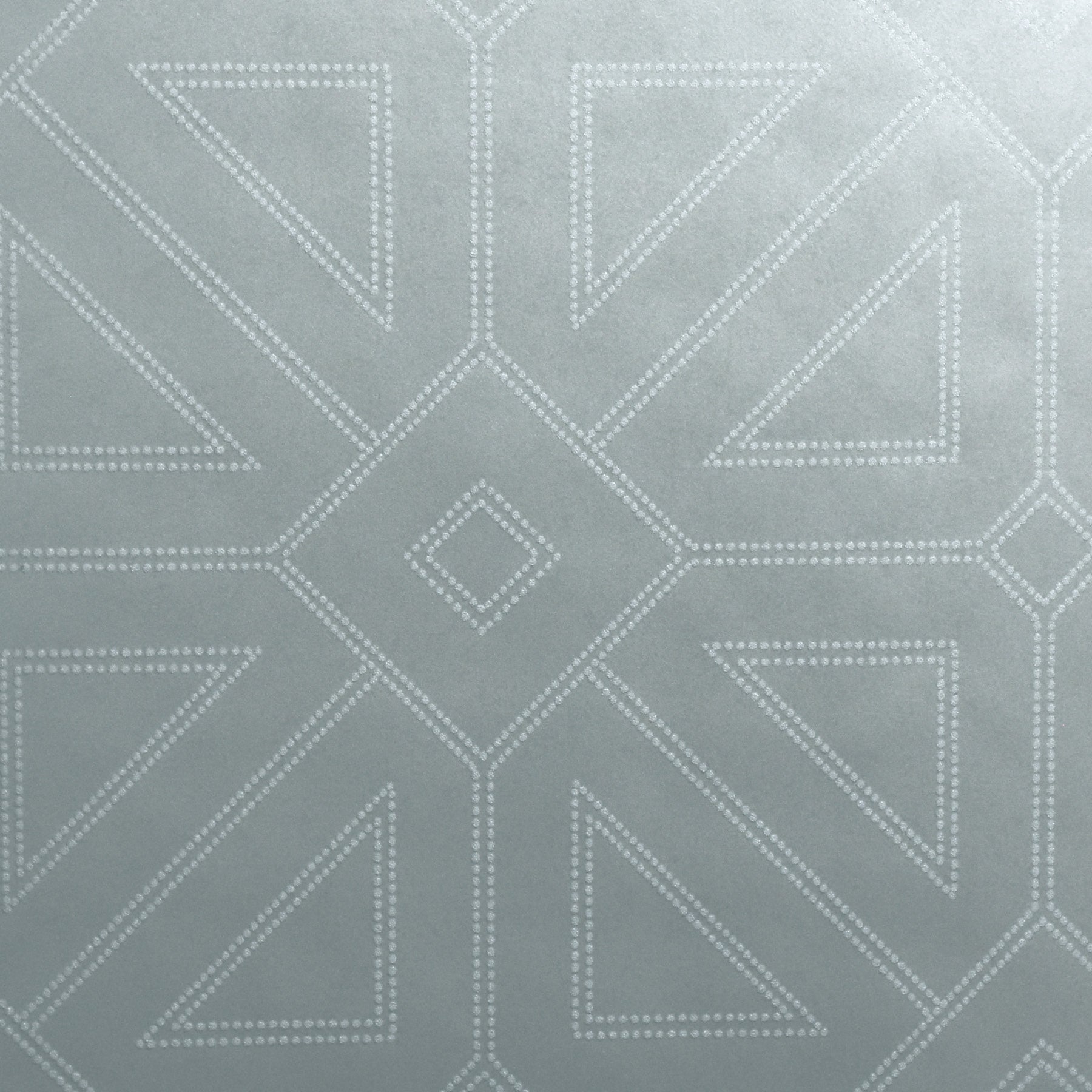 Purchase 2902-87334 Theory,  Voltaire Silver Geometric Wallpaper by A Street Prints