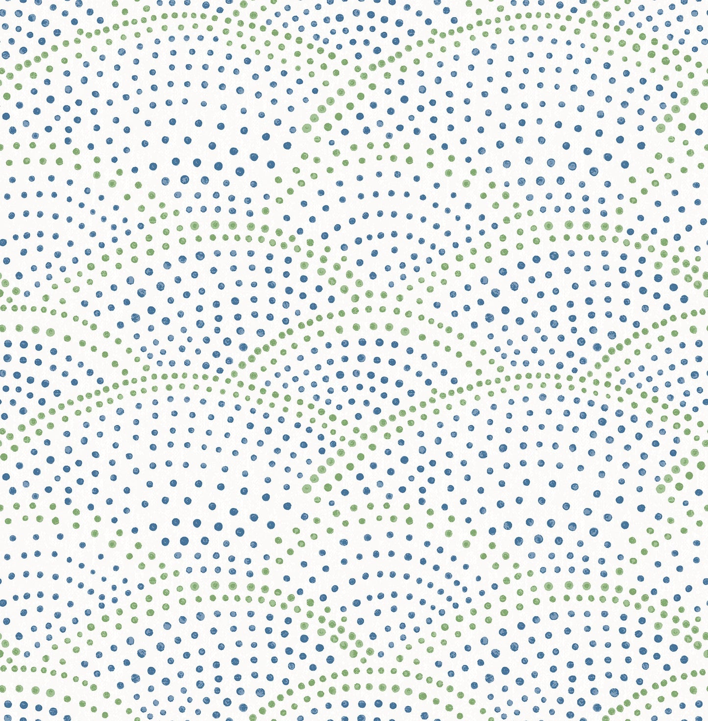 Purchase 2903-25800 Blue Bell, Bennett Blue Dotted Scallop by A Street Prints Wallpaper
