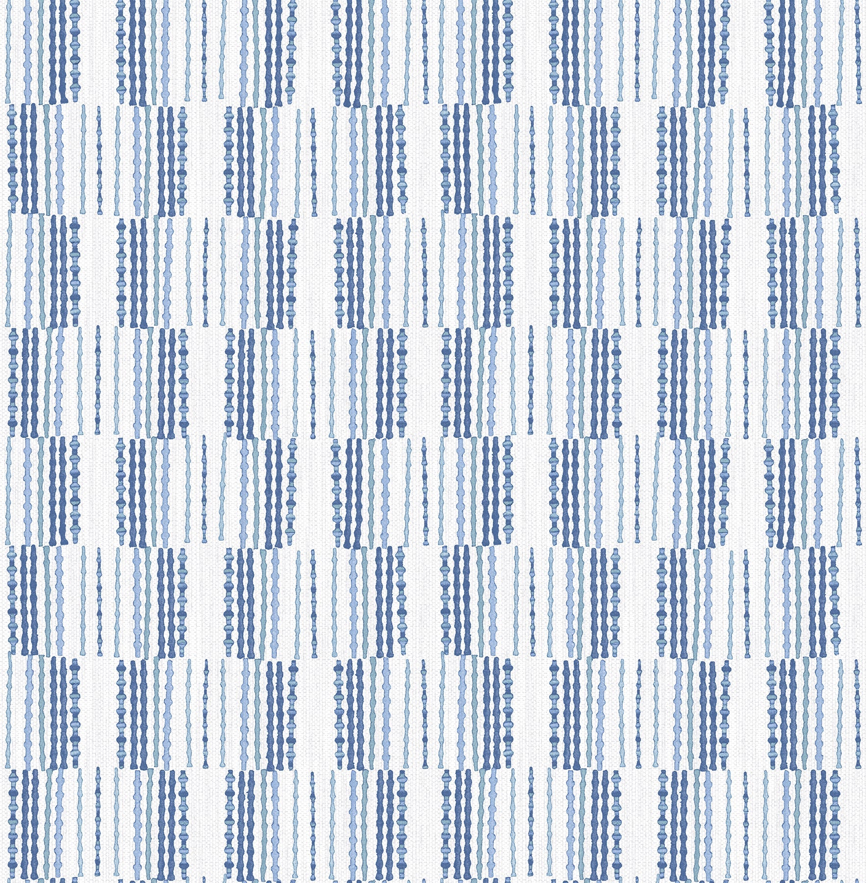 Purchase 2903-25806 Blue Bell, Burgen Blue Geometric Linen by A Street Prints Wallpaper