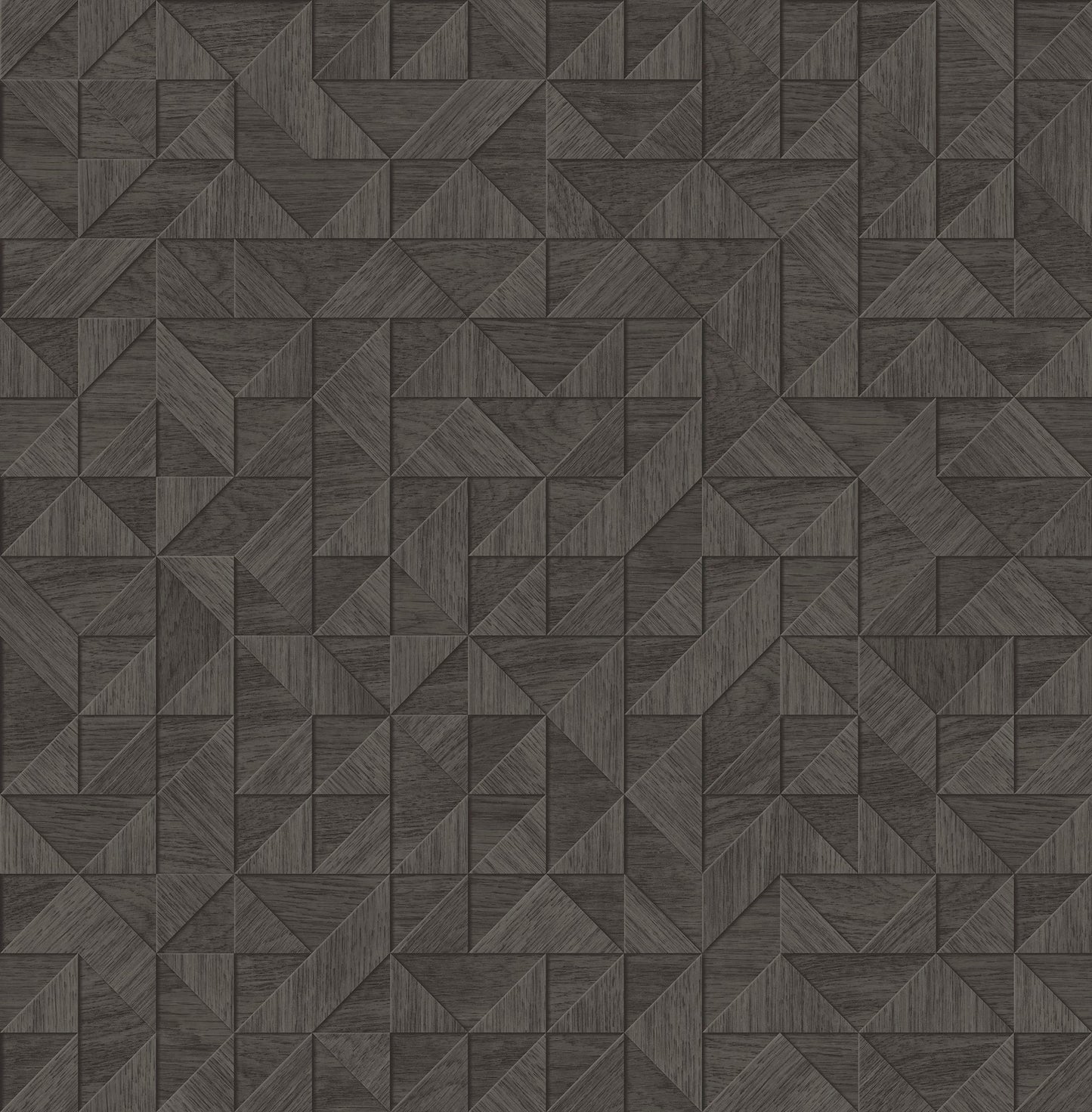 Purchase 2908-25326 Alchemy,  Gallerie Dark Brown Geometric Wood Wallpaper by A Street Prints