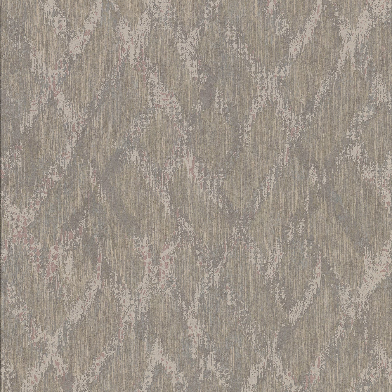 Purchase 2909-DWP0074-07 Riva, Bunter Light Brown Distressed Geometric by Brewster Wallpaper