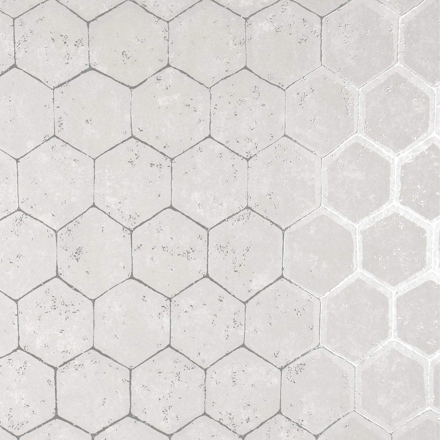Purchase 2927-00406 Polished, Starling Silver Honeycomb by Brewster Wallpaper