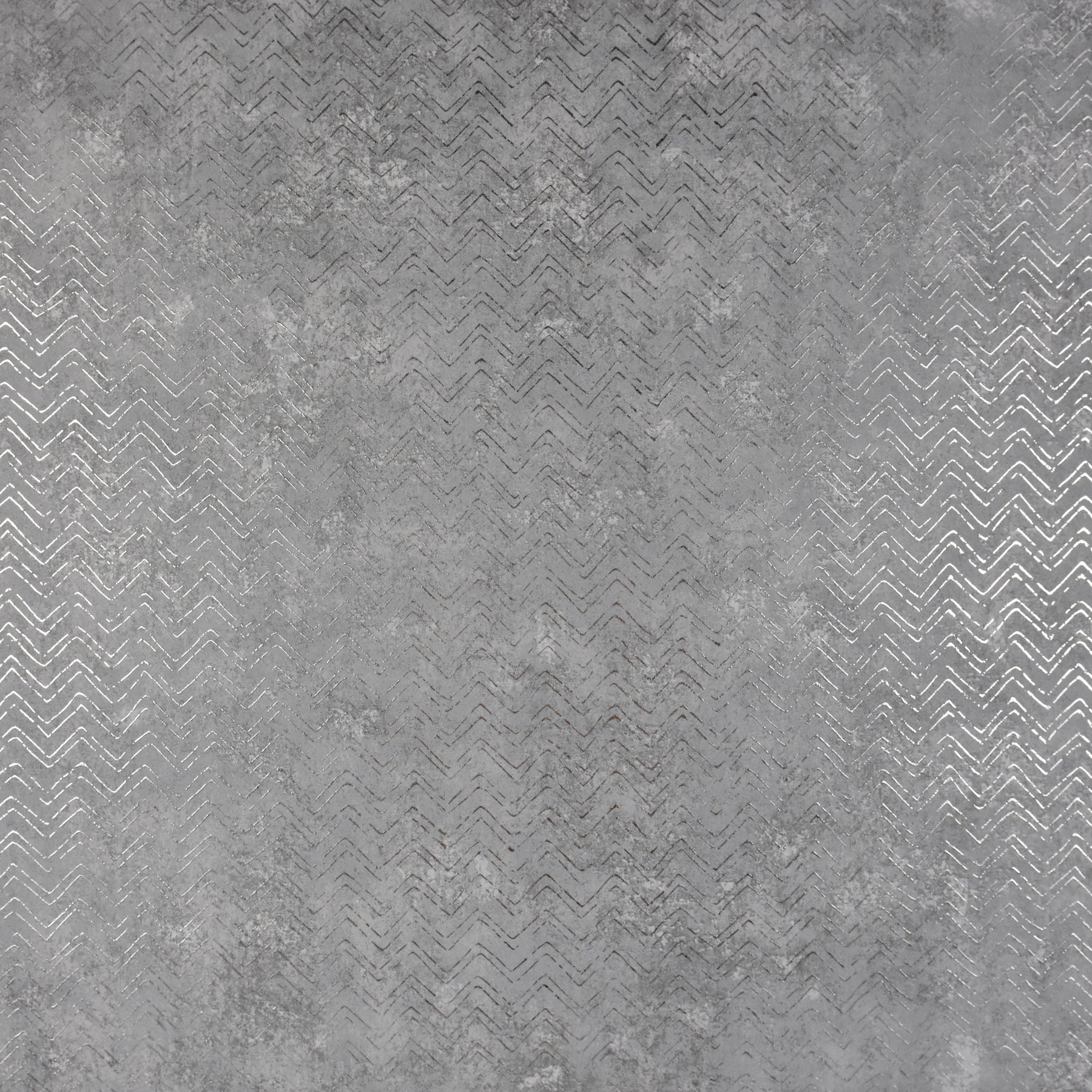 Purchase 2927-00602 Polished, Luna Pewter Distressed Chevron by Brewster Wallpaper