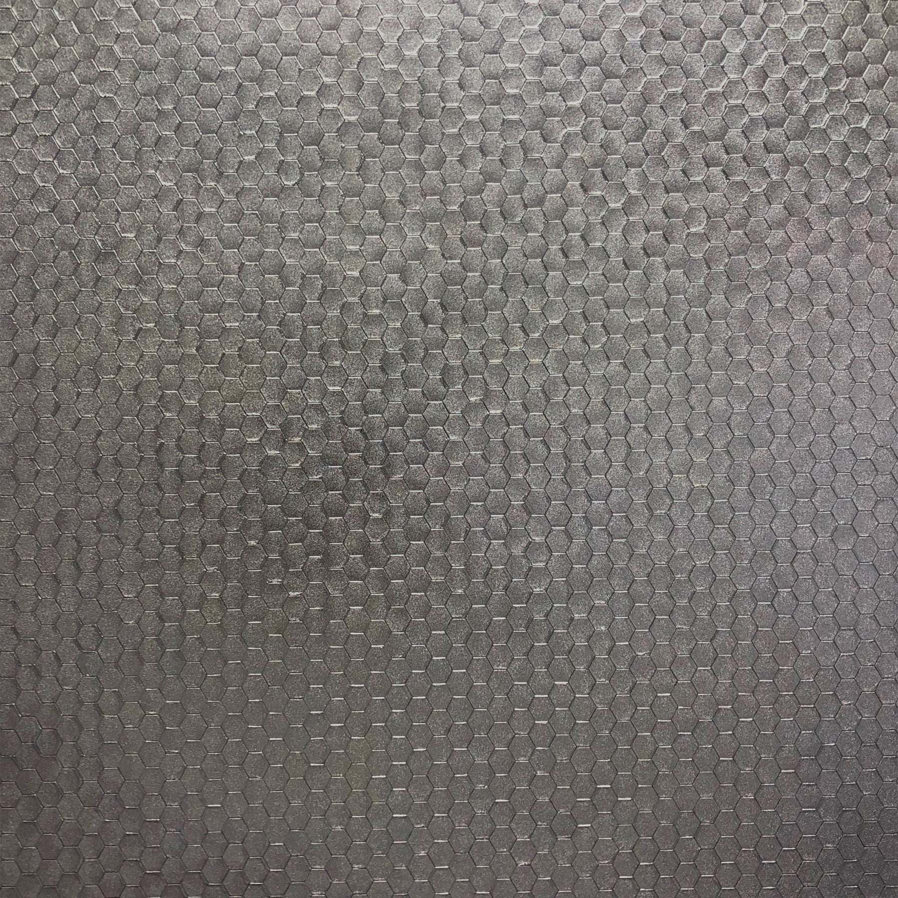 Purchase 2927-42488 Polished, Carbon Pewter Honeycomb Geometric by Brewster Wallpaper