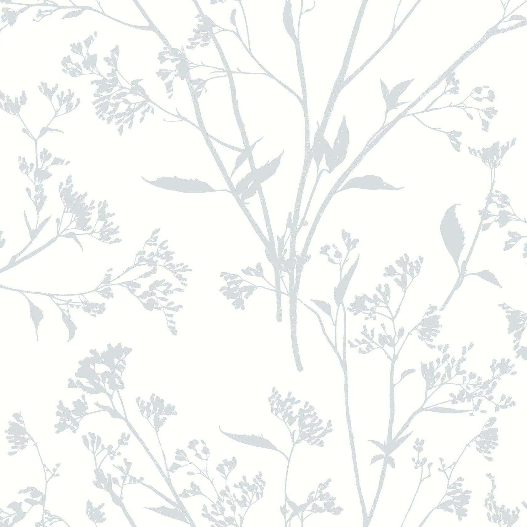 Purchase 2927-80708 Newport Southport Light Grey Delicate Branches by A-Street Prints Wallpaper