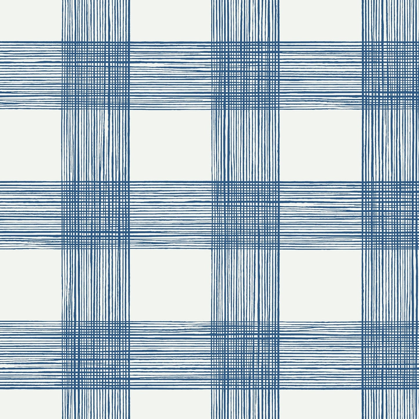 Purchase 2927-80902 Newport Scarborough Indigo Striated Plaid by A-Street Prints Wallpaper