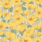 Purchase 2932-65112 Lina, Matilda Yellow Poppy Fields  by A-Street Prints Wallpaper