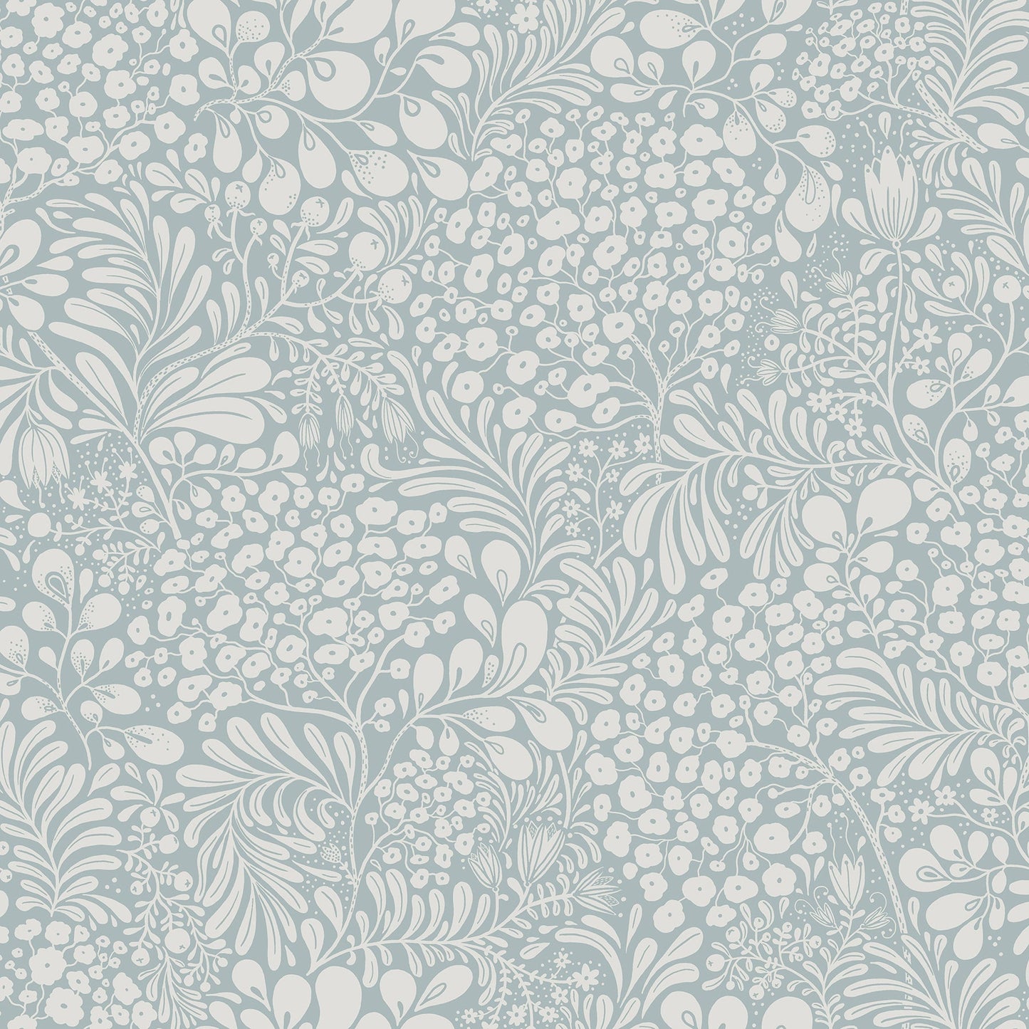Purchase 2932-65130 Lina, Siv Light Blue Botanical  by A-Street Prints Wallpaper