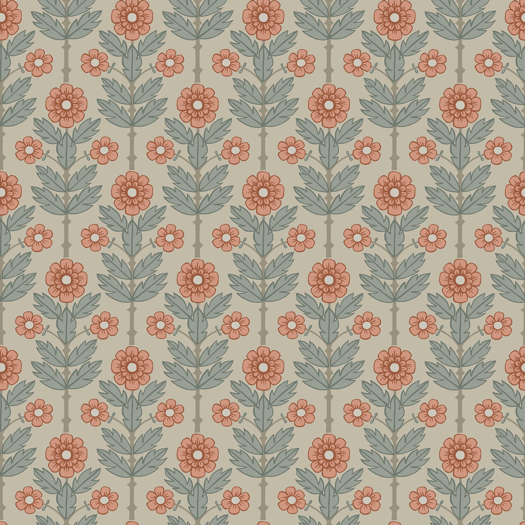 Purchase 2948-28006 Spring, Aya Beige Floral by A-Street Prints Wallpaper