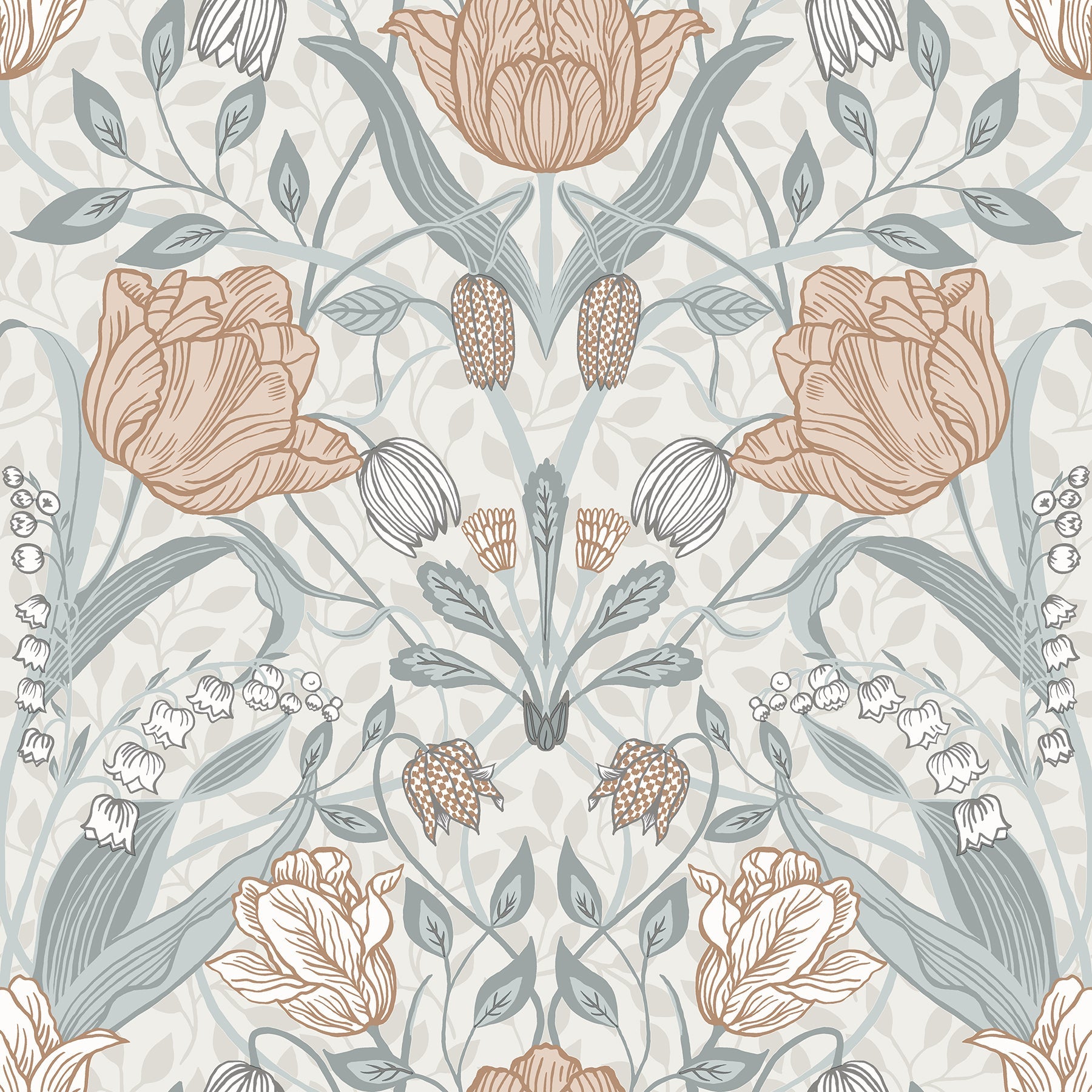 Purchase 2948-33005 Spring, Tulipa Off-White Floral by A-Street Prints Wallpaper
