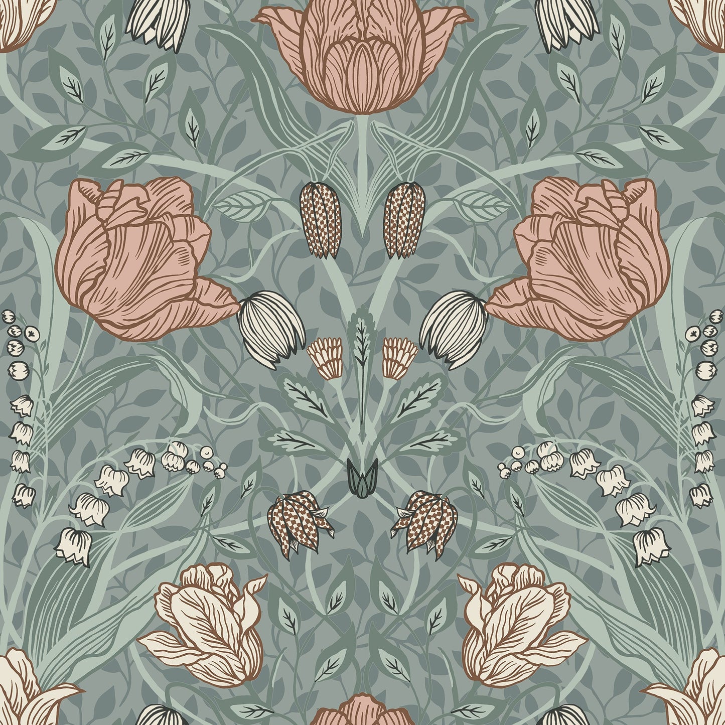 Purchase 2948-33010 Spring, Tulipa Sage Floral by A-Street Prints Wallpaper
