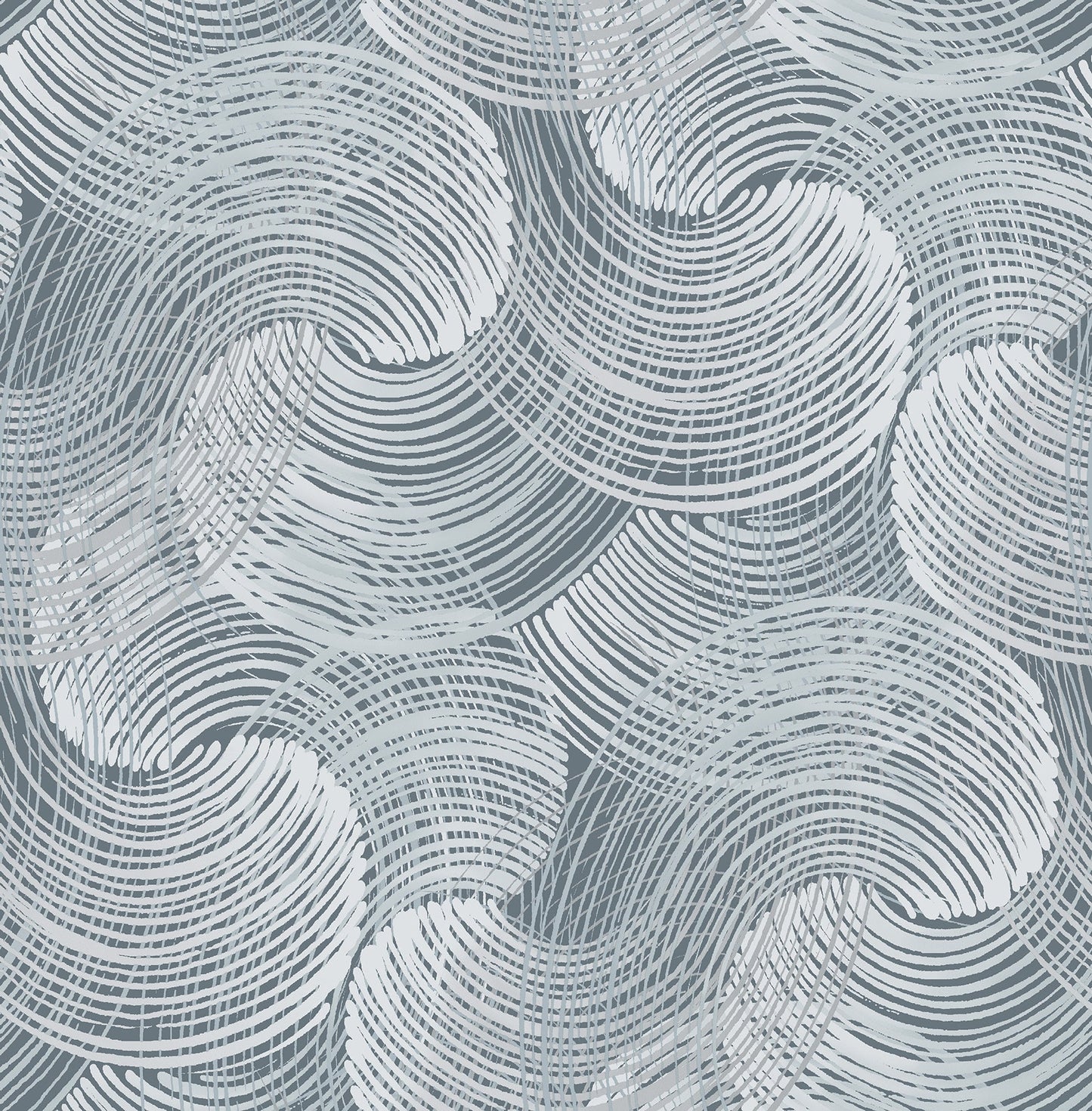 Purchase 2964-25905 Scott Living, Karson Blue Swirling Geometric by A-Street Prints Wallpaper
