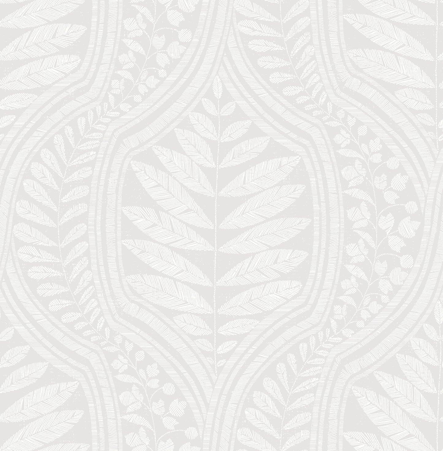 Purchase 2964-25948 Scott Living, Juno Light Grey Ogee by A-Street Prints Wallpaper
