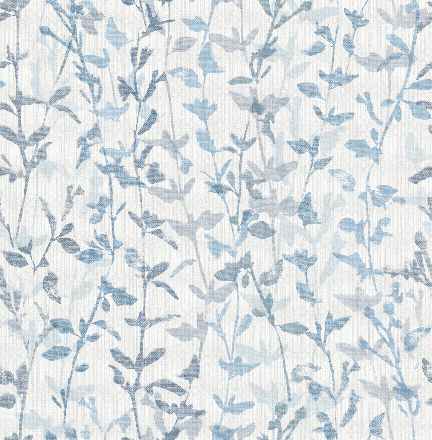 Purchase 2964-25966 Scott Living, Thea Blue Floral Trail by A-Street Prints Wallpaper
