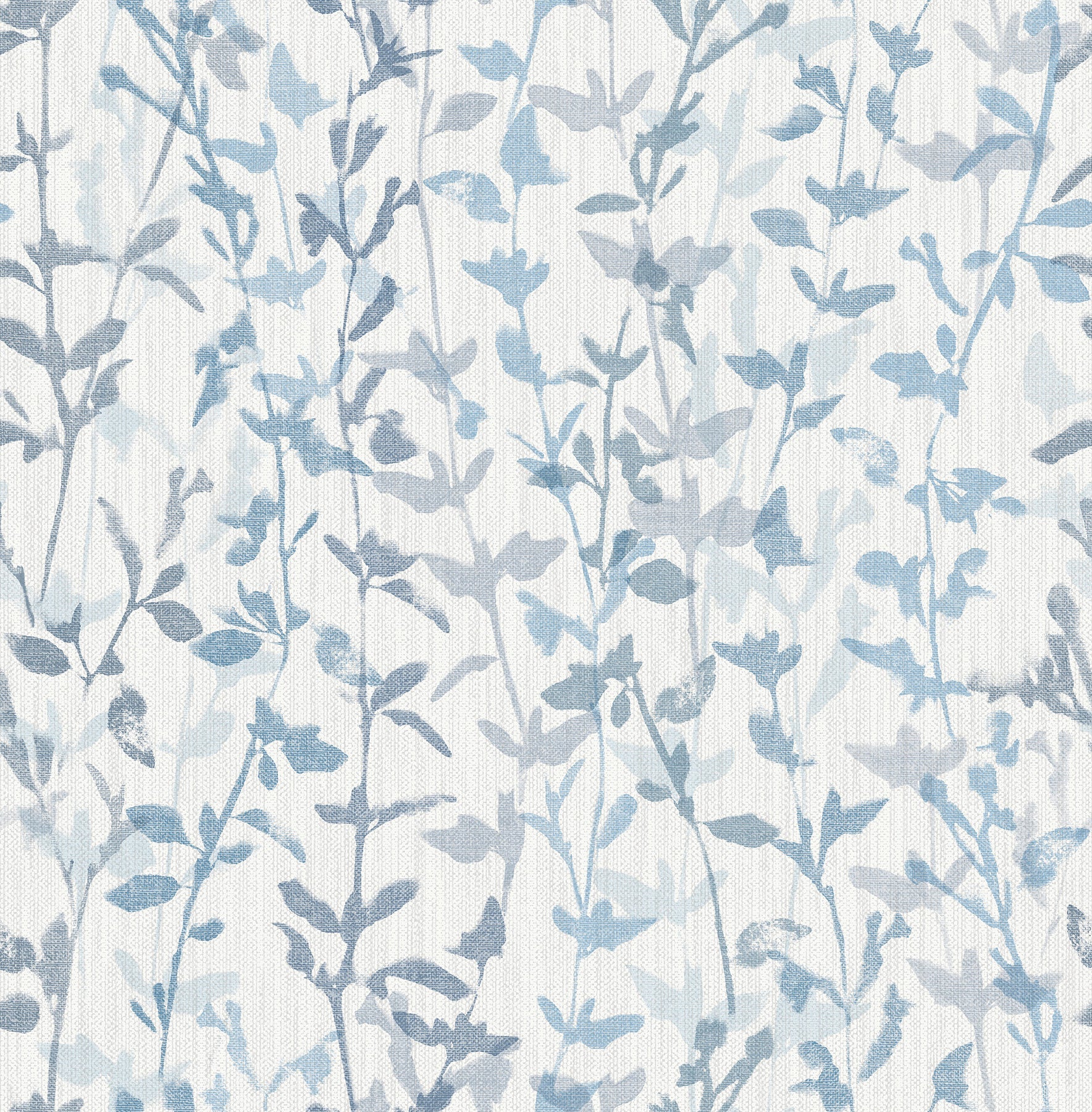 Purchase 2964-25966 Scott Living, Thea Blue Floral Trail by A-Street Prints Wallpaper