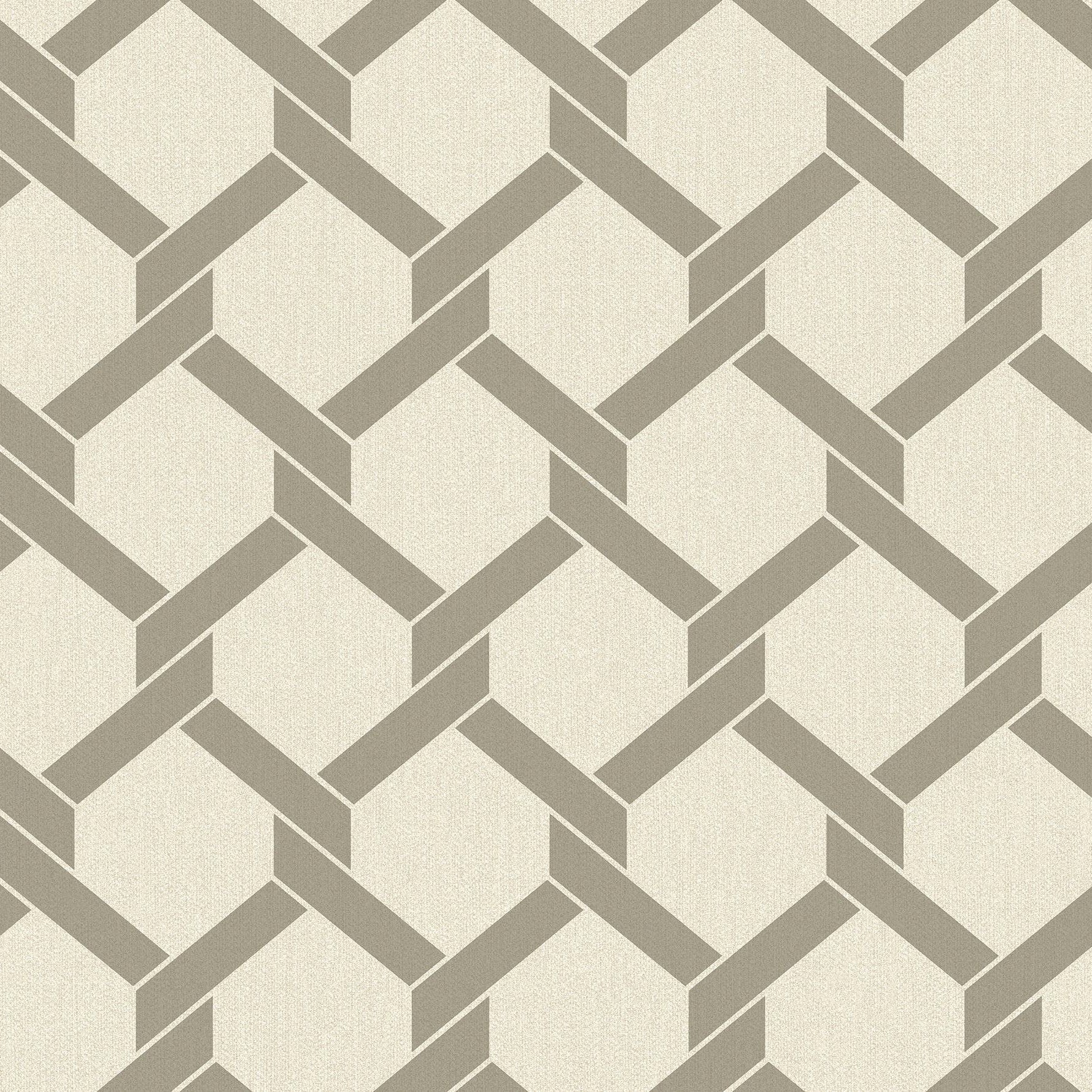 Purchase 2971-86309 Dimensions, Payton Grey Hexagon Trellis by A-Street Prints Wallpaper