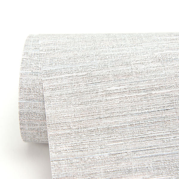 2984-2216 Warner XI Naturals & Grasscloths, Cogon Grey Distressed Texture Wallpaper Grey - Warner2