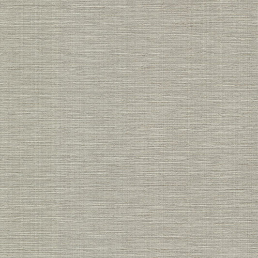 2984-2782 Warner XI Naturals & Grasscloths, Bay Ridge Light Grey Faux Grasscloth Wallpaper Light Grey - Warner