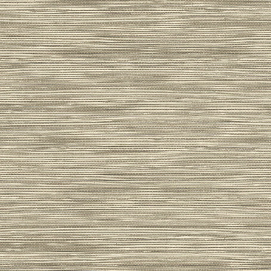 2984-40906 Warner XI Naturals Grasscloths Bondi Beige Grasscloth Texture Wallpaper by Warner