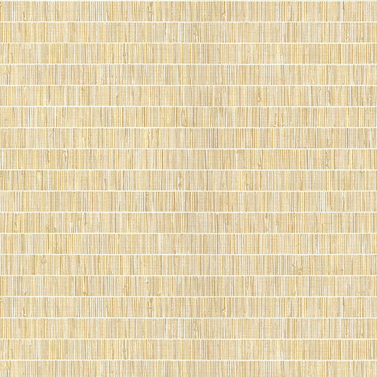 2984-70003 Warner XI Naturals & Grasscloths, Luz Honey Faux Grasscloth Wallpaper Honey - Warner