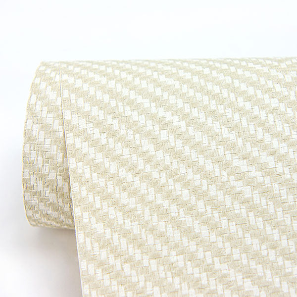 2984-70415 Warner XI Naturals & Grasscloths, Graham Taupe Chevron Wallpaper Taupe - Warner2