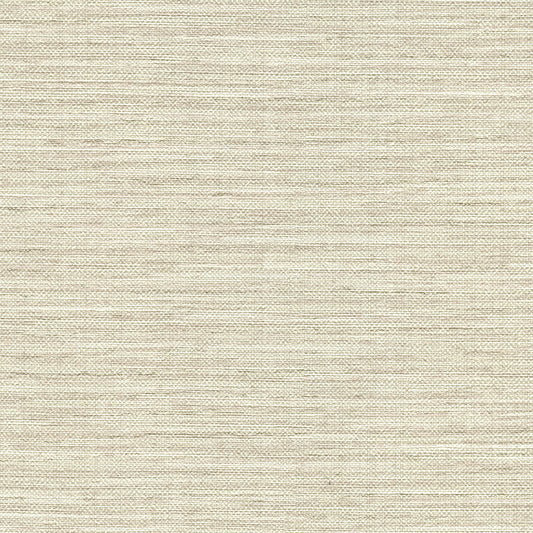 2984-8019 Warner XI Naturals & Grasscloths, Bay Ridge Taupe Faux Grasscloth Wallpaper Taupe - Warner