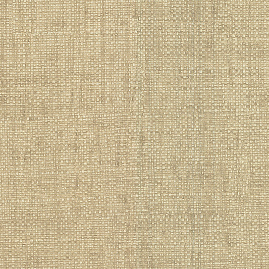 2984-87917 Warner XI Naturals & Grasscloths, Caviar Beige Basketweave Wallpaper Beige - Warner