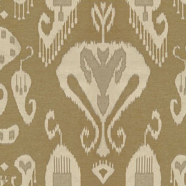 Sample 30060.1630.0 Gilded Ikat, Quince by Kravet Couture Fabric