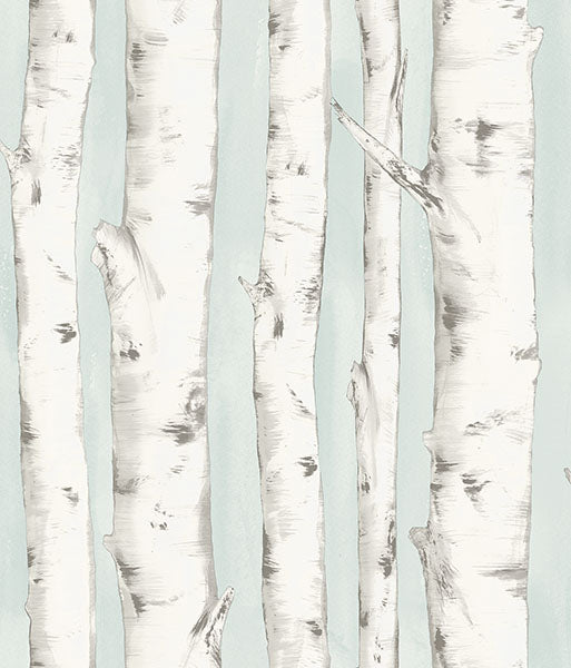 Purchase 3118-12602 Birch and Sparrow, Pioneer Birch Tree by Chesapeake Wallpaper