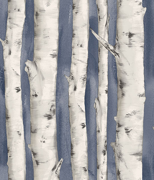 Purchase 3118-12604 Birch and Sparrow, Pioneer Birch Tree by Chesapeake Wallpaper