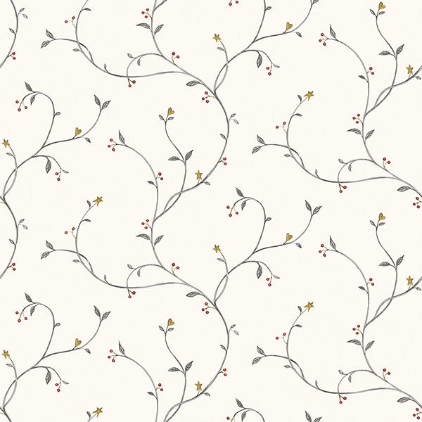 Purchase 3119-091510 Kindred, Kurt Black Tin Star Trail by Chesapeake Wallpaper