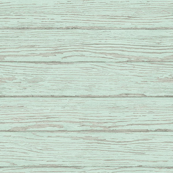 Purchase 3120-13694 Sanibel, Rehoboth Mint Distressed Wood by Chesapeake Wallpaper