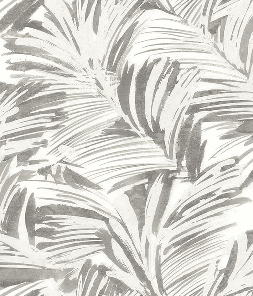 Purchase 3120-13713 Sanibel, Chaparral Grey Fronds by Chesapeake Wallpaper