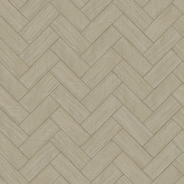 Purchase 3122-10104 Flora and Fauna Kaliko Green Wood Herringbone by Chesapeake Wallpaper