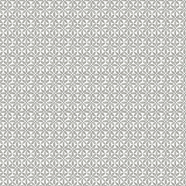 Purchase 3122-10613 Flora and Fauna Jellia Charcoal Petal Geometric by Chesapeake Wallpaper