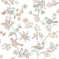 Purchase 3122-10805 Flora and Fauna Jinjur Blush Bird Trail by Chesapeake Wallpaper