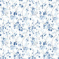 Purchase 3122-10902 Flora and Fauna Glinda Navy Floral Trail by Chesapeake Wallpaper