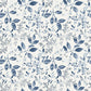 Purchase 3122-11102 Flora and Fauna Tinker Navy Woodland Botanical by Chesapeake Wallpaper