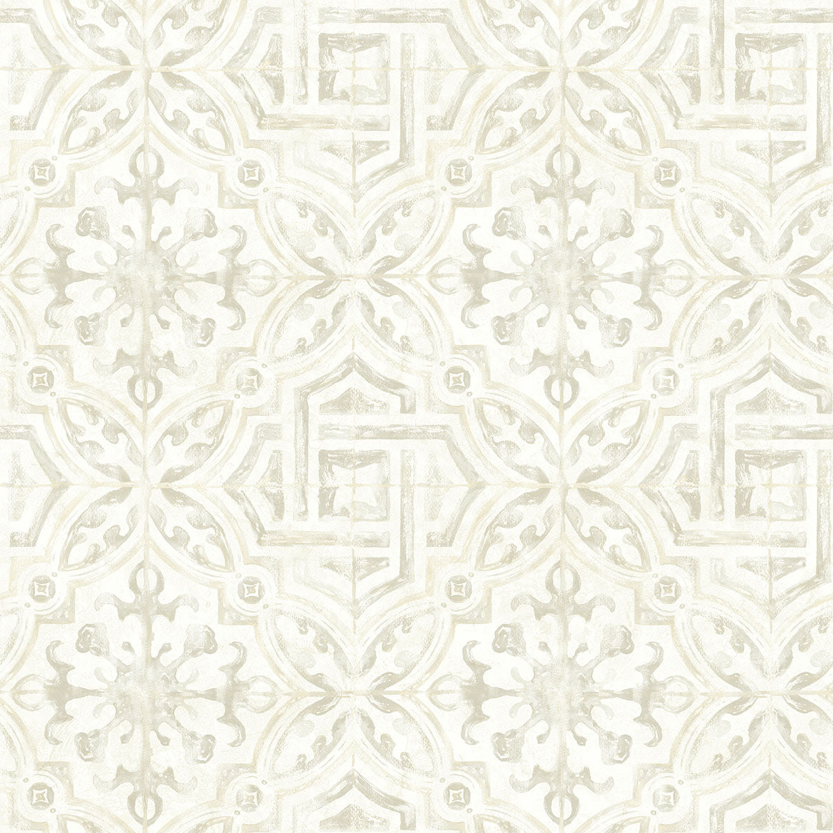 Purchase 3123-12333 Homestead, Sonoma Cream Spanish Tile by Chesapeake Wallpaper