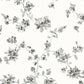 Purchase 3123-24482 Homestead, Cyrus Charcoal Festive Floral by Chesapeake Wallpaper