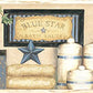 Purchase 3123-63101 Homestead, Martha Blue Country Bath Border by Chesapeake Wallpaper