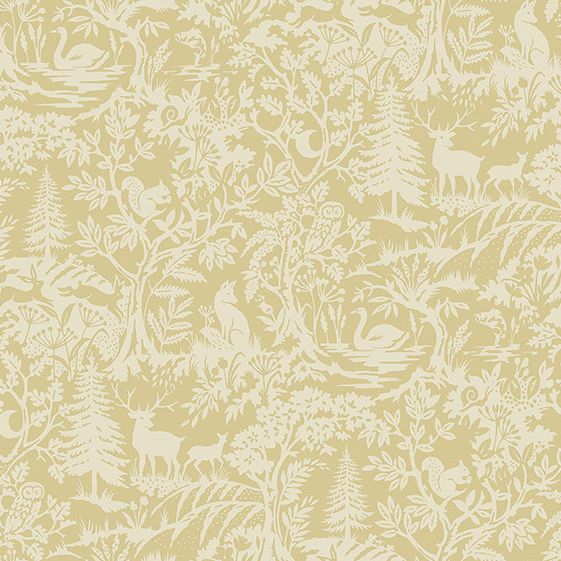 Purchase 3125-72322 Chesapeake Wallpaper, Alrick Mustard Forest Venture - Kinfolk